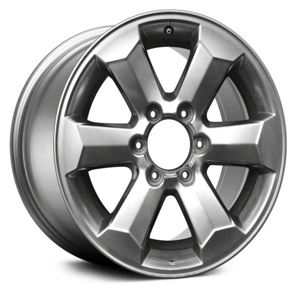 Replace® - 18 x 7.5 6 I-Spoke Hyper Silver Alloy Factory Wheel (Remanufactured)