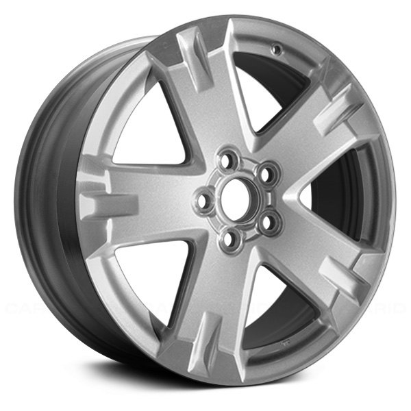 Replace® - 18 x 7.5 5-Spoke Machined with Silver Vents Alloy Factory Wheel (Remanufactured)