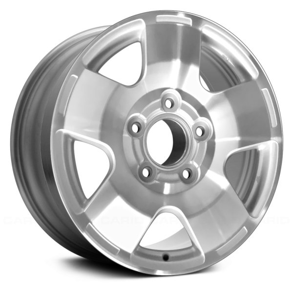 Replace® - 18 x 8 5-Spoke Machined and Silver Alloy Factory Wheel (Remanufactured)