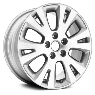 Replace® - 6 V-Spoke Silver 17x7 Alloy Factory Wheel - Remanufactured
