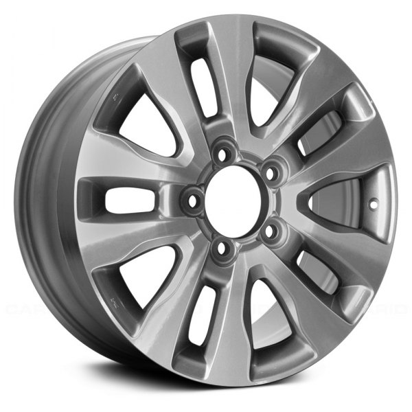 Replace® - 20 x 8 5 V-Spoke Machined and Silver Alloy Factory Wheel (Factory Take Off)