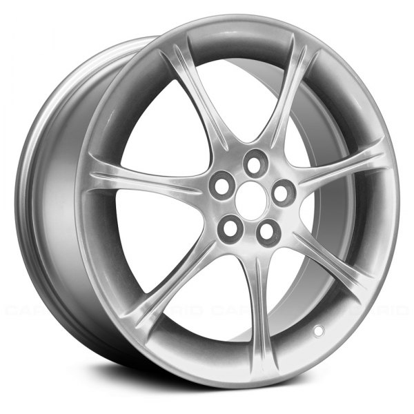 Replace® - 18 x 7 7 I-Spoke Hyper Silver without Lip Alloy Factory Wheel (Remanufactured)