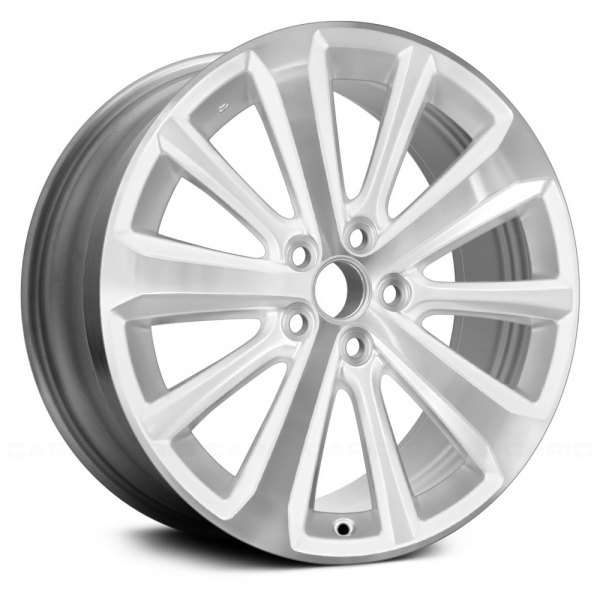 Replace® - 19 x 7.5 10-Spoke Machined and Silver Alloy Factory Wheel (Remanufactured)