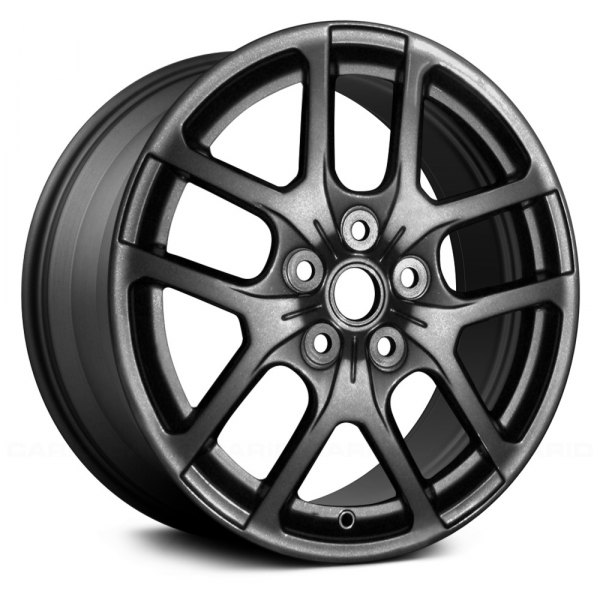Replace® - 17 x 7 Double 5-Spoke Charcoal Gray Alloy Factory Wheel (Remanufactured)