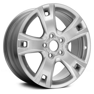 Replace® - Double 5-Spoke Silver 17x7 Alloy Factory Wheel - Remanufactured