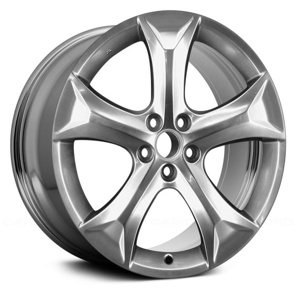 Replace® - 20 x 7.5 5-Spoke Chrome Alloy Factory Wheel (Remanufactured)