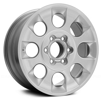 Replace® - 8-Hole Machined and Silver 17x7.5 Alloy Factory Wheel - Remanufactured