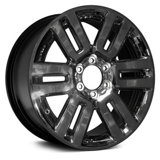 Replace® - 6 V-Spoke Black 20x7 Alloy Factory Wheel - Remanufactured