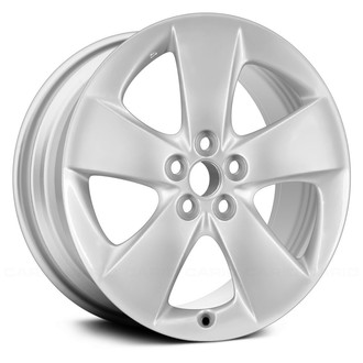 Replace® - 5-Spoke Silver 17x7 Alloy Factory Wheel - Remanufactured