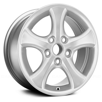 Replace® - 5-Spoke Hyper Silver 16x6.5 Alloy Factory Wheel - Remanufactured
