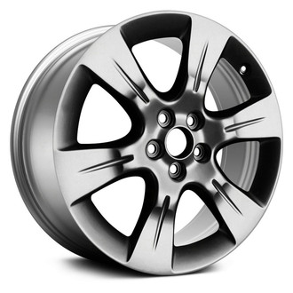 Replace® - 6 I-Spoke Smoked Silver 19x7 Alloy Factory Wheel - Remanufactured