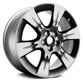 Replace® - 6 I-Spoke Medium Smoked Hyper Silver Full Face 19x7 Alloy Factory Wheel - Remanufactured