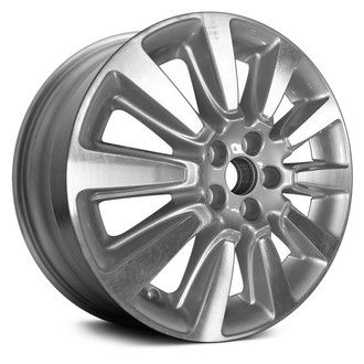 Replace® - 10 I-Spoke Silver with Machined Accents 18x7 Alloy Factory Wheel - Remanufactured