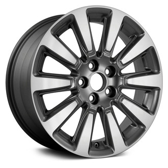 Replace® - 10 I-Spoke Machined with Dark Charcoal Metallic Accents 18x7 Alloy Factory Wheel - Remanufactured