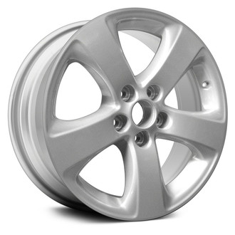 Replace® - 5-Spoke Silver 17x7 Alloy Factory Wheel - Remanufactured
