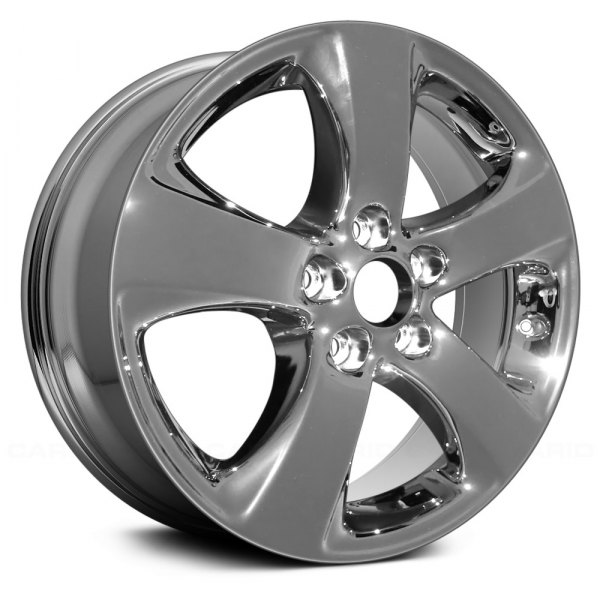 Replace® - 17 x 7 5-Spoke Light PVD Chrome Alloy Factory Wheel (Remanufactured)