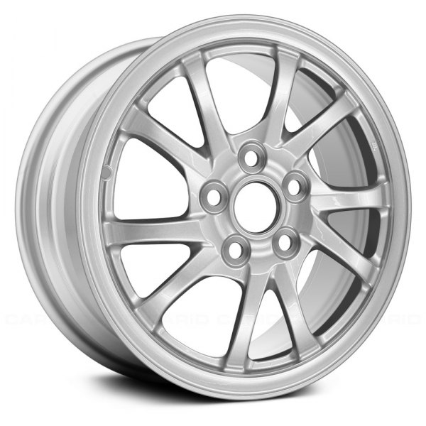 Replace® - 16 x 6.5 5 V-Spoke Silver Metallic Alloy Factory Wheel (Remanufactured)