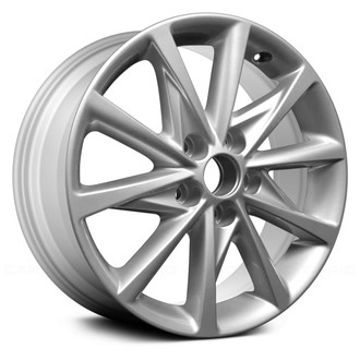 Replace® - 10 I-Spoke Silver 17x7 Alloy Factory Wheel - Remanufactured