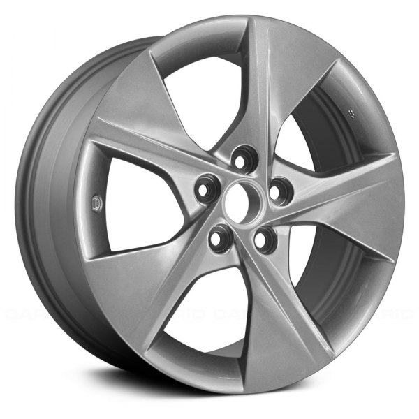 Replace® - 18 x 7.5 5 Turbine-Spoke Medium Charcoal Alloy Factory Wheel (Replica)