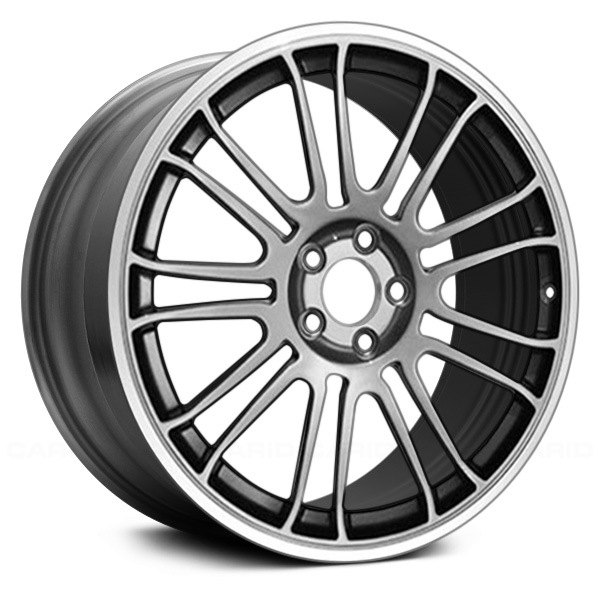 Replace® - 18 x 7.5 9 Double-Spoke Machined and Silver Alloy Factory Wheel (Remanufactured)