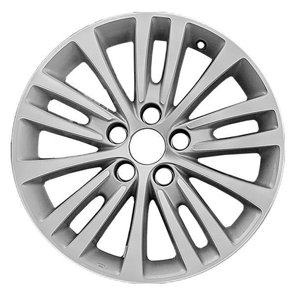 Replace® - 17 x 7 5 Alternating-Spoke Machined and Bright Sparkle Silver Alloy Factory Wheel (Factory Take Off)
