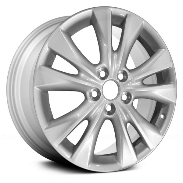 Replace® - 18 x 7.5 5 V-Spoke Silver Alloy Factory Wheel (Replica)