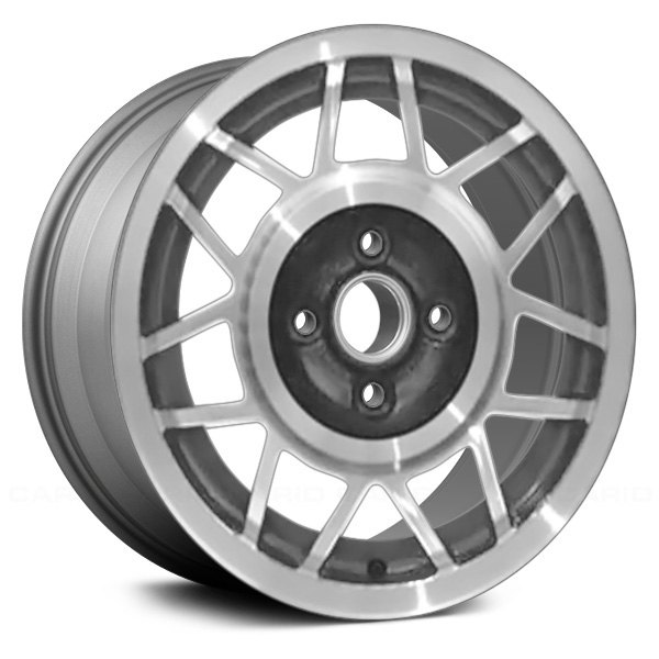 Replace® - 14 x 6 7 V-Spoke Light Gray Alloy Factory Wheel (Remanufactured)