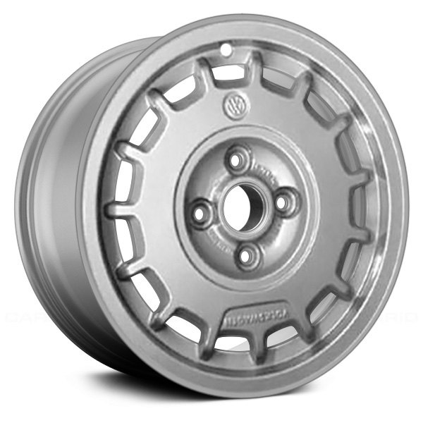 Replace® - 14 x 6 15-Spoke Silver Alloy Factory Wheel (Remanufactured)