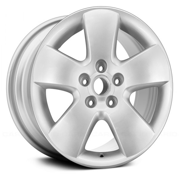 Replace® - 15 x 6 5-Spoke Silver Alloy Factory Wheel (Remanufactured)