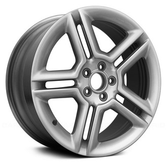 Replace® - Double 5-Spoke Silver 17x7 Alloy Factory Wheel - Remanufactured