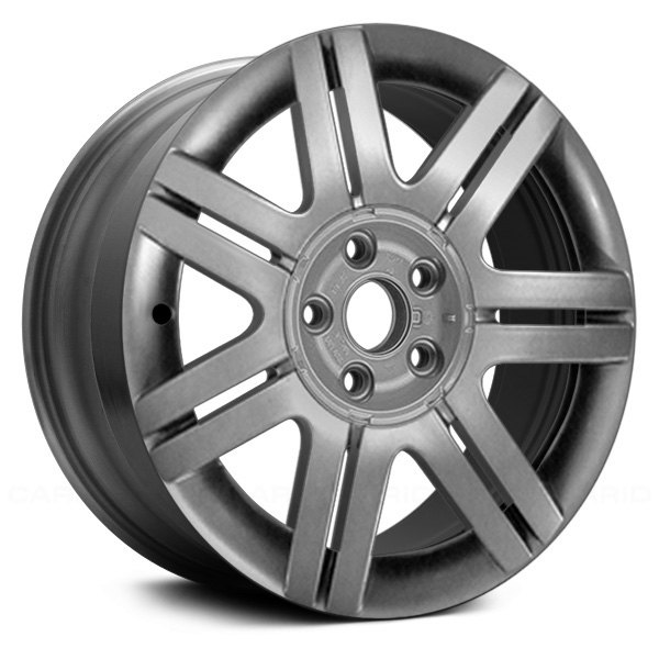 Replace® - 17 x 7 7 V-Spoke Silver Alloy Factory Wheel (Remanufactured)
