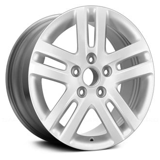 Replace® - Double 5-Spoke Machined and Silver 16x6.5 Alloy Factory Wheel - Remanufactured