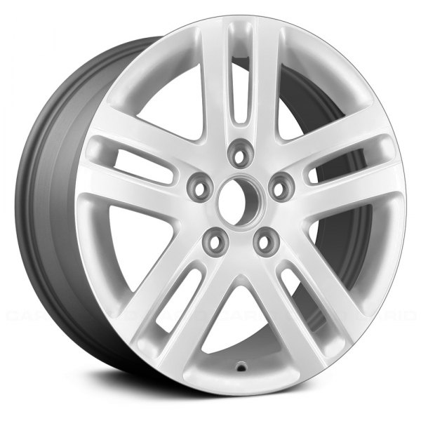 Replace® - 16 x 6.5 Double 5-Spoke Medium Gray Alloy Factory Wheel (Remanufactured)