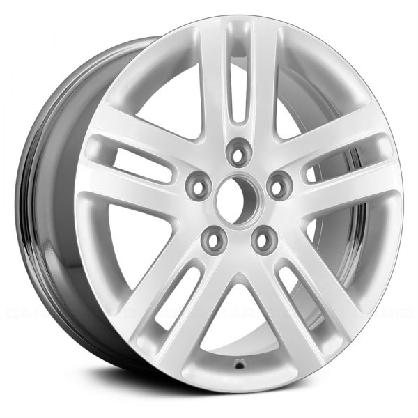 Replace® - 16 x 6.5 Double 5-Spoke Chrome Alloy Factory Wheel (Remanufactured)