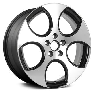 Replace® - 5-Slot Machined and Charcoal Silver 18x7.5 Alloy Factory Wheel - Remanufactured