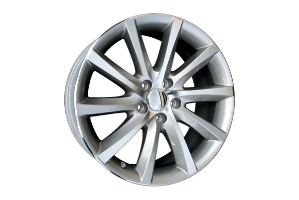 Replace® - 18 x 8 10-Spoke Machined with Silver Alloy Factory Wheel (Factory Take Off)
