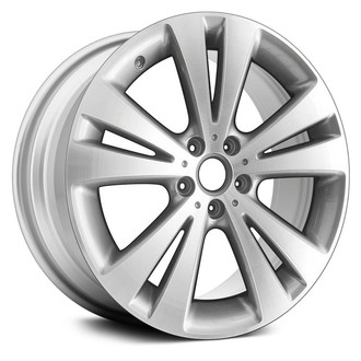 Replace® - 5 V-Spoke Silver 18x8 Alloy Factory Wheel - Remanufactured