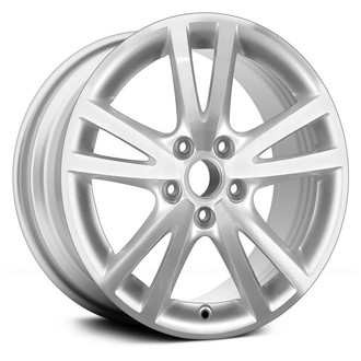 Replace® - Double 5-Spoke Silver 17x7 Alloy Factory Wheel - Remanufactured