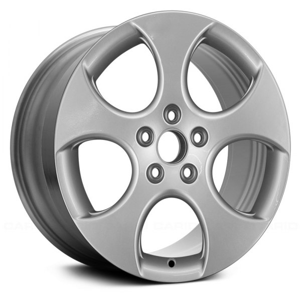 Replace® - 17 x 7.5 5-Slot Silver Alloy Factory Wheel (Remanufactured)