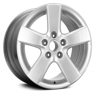 Replace® - 5-Spoke Silver 16x6.5 Alloy Factory Wheel - Replica