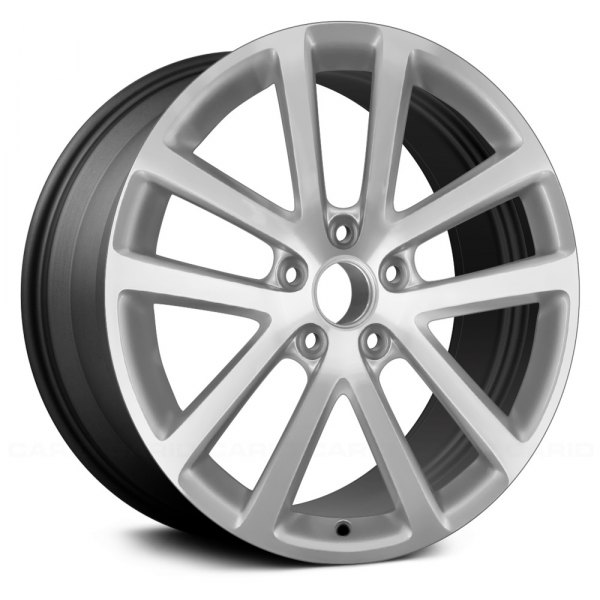 Replace® - 18 x 7.5 Double 5-Spoke Charcoal Gray Alloy Factory Wheel (Remanufactured)