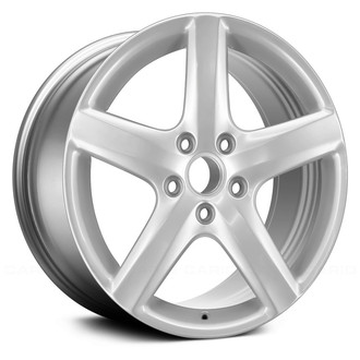 Replace® - 5-Spoke Hyper Silver 17x7 Alloy Factory Wheel - Remanufactured