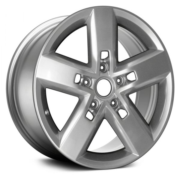 Replace® - 19 x 8.5 5-Spoke Hyper Silver Alloy Factory Wheel (Remanufactured)