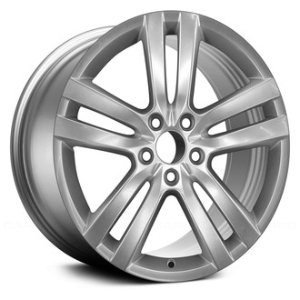 Replace® - Double 5-Spoke Bright Hyper Silver 18x8 Alloy Factory Wheel - Remanufactured