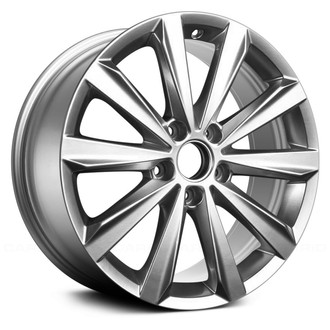 Replace® - 10 I-Spoke Hyper Silver 17x7.5 Alloy Factory Wheel - Remanufactured