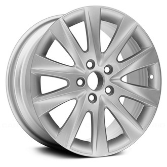 Replace® - 10 I-Spoke Silver Metallic 17x7 Alloy Factory Wheel - Remanufactured
