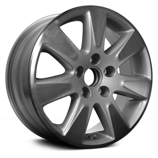 Replace® - 16 x 7 7 I-Spoke Machined with Silver Alloy Factory Wheel (Remanufactured)