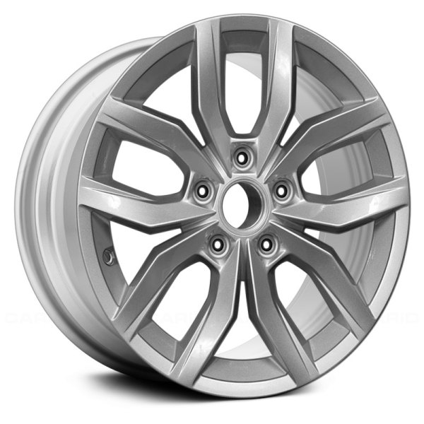 Replace® - 16 x 6.5 5 V-Spoke Silver Alloy Factory Wheel (Remanufactured)