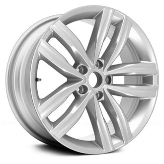 Replace® - Double 5-Spoke Silver 18x8 Alloy Factory Wheel - Remanufactured