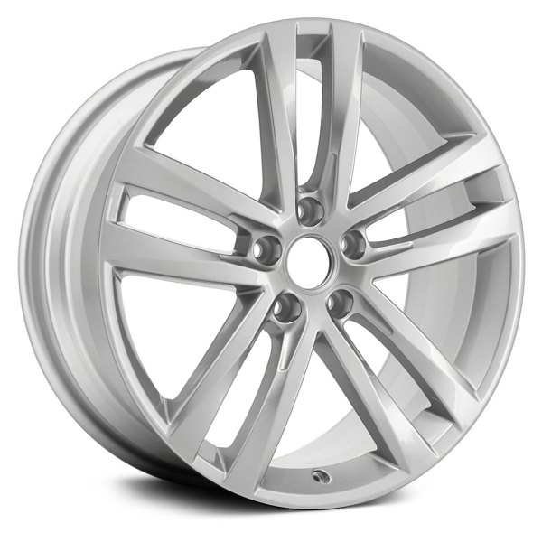 Replace® - 19 x 8 Double 5-Spoke Dark Silver Alloy Factory Wheel (Replica)